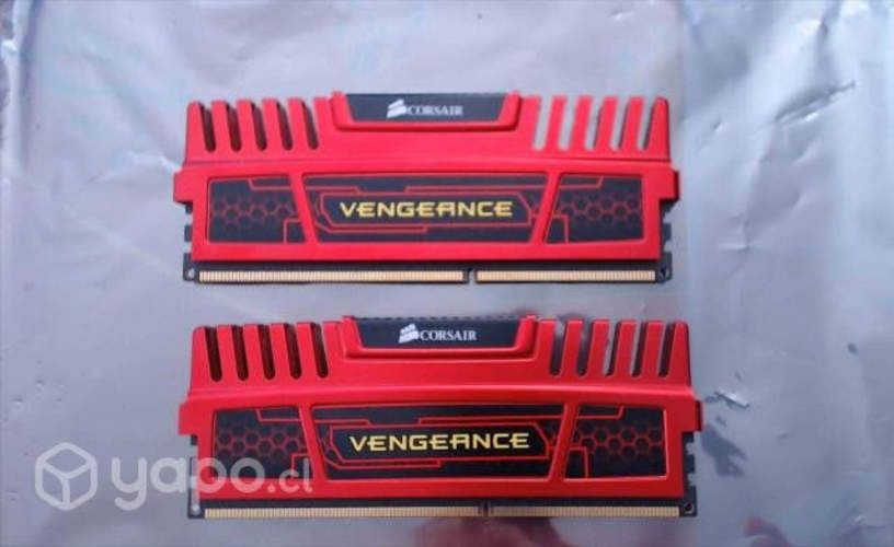 Memorias Ram 16gb (2x4gb) Ddr3 Vengeance Corsair & (2x4gb) Sniper G.SKILL