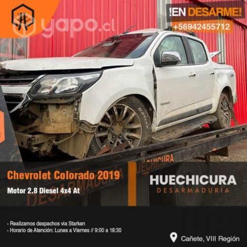 Cremallera Alzavidrios Chevrolet Colorado 2019