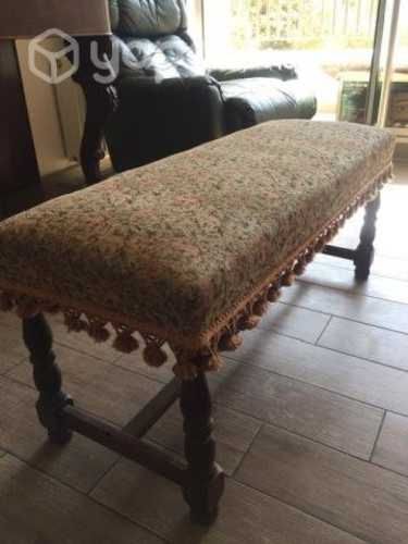 Banca clásica de madera