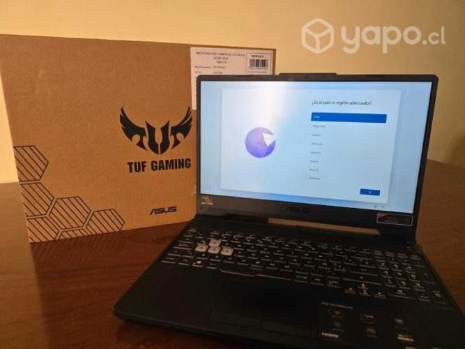 Notebook ASUS TUF FX506 excelentes condiciones
