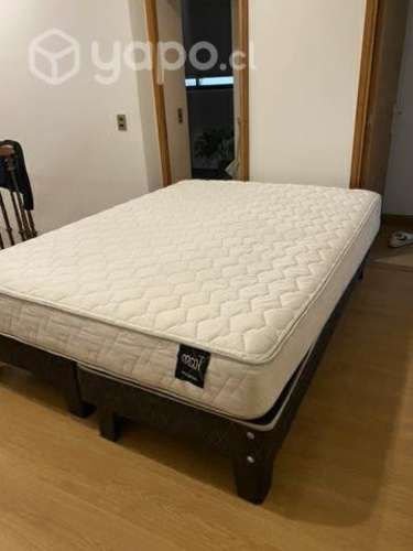 Cama ergo t2 de 2 plazas con base dividida