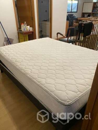 Cama ergo t2 de 2 plazas con base dividida