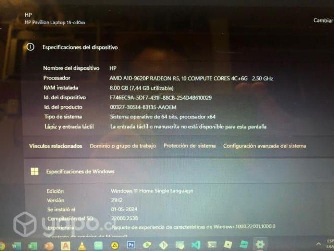 Notebook HP Pavilion 15