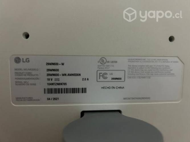 Monitor LG 29WN600-W