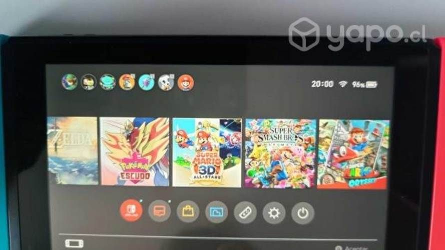 Nintendo Switch Version 2 + Accesorios