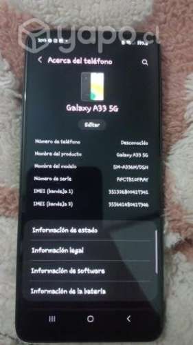 Samsung A33 5G
