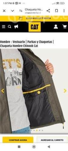 Chaqueta Caterpillar