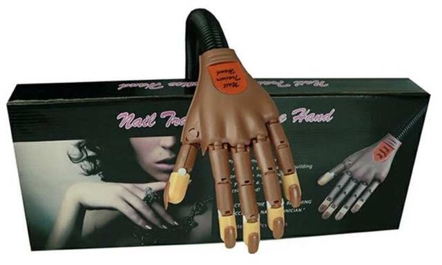 Nail trainer Practice Hand