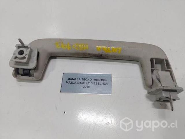 Manilla Techo (MBD193) Mazda BT50 2.2 Diesel 2019