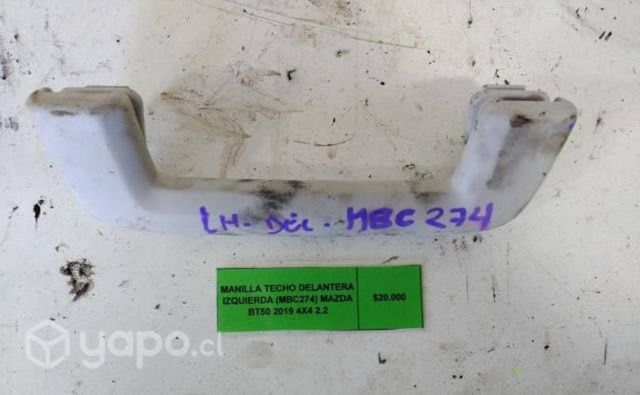Manilla Techo Del Izq (MBC274) Mazda BT50 2019