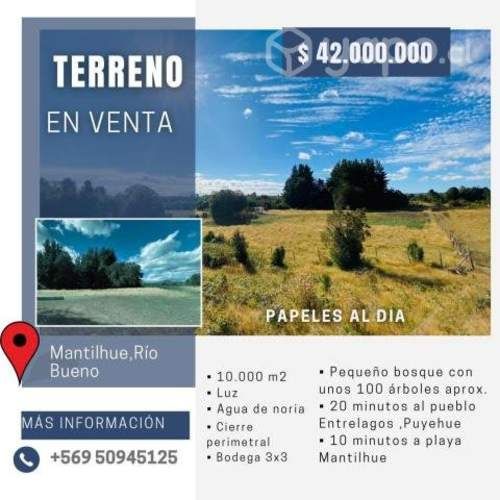 Parcela Mantilhue Rio Bueno