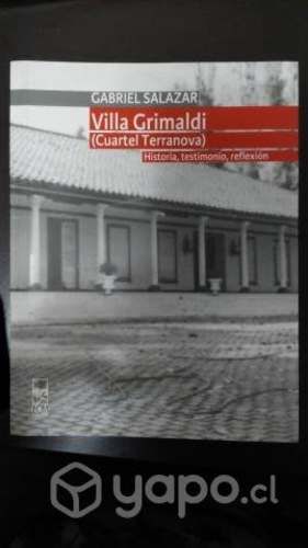 Libros Gabriel Salazar