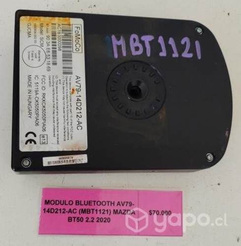 Modulo Bluetooth (MBT1121) Mazda BT50 2.2 2020