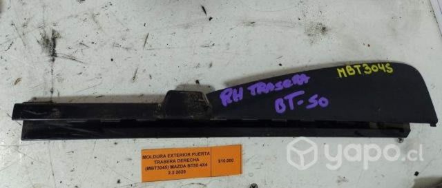 Moldura Exter pta tras der (MBT3045) BT50 4x4 2020