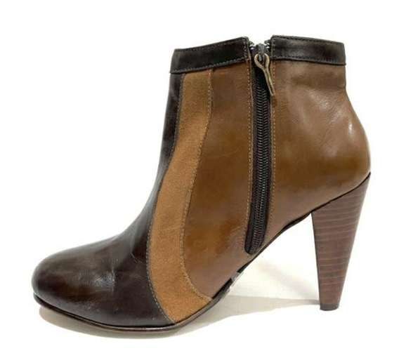 Botin 100% Cuero N°38 Marca Mor Café