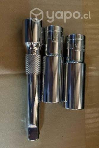 Llave Torque Torquimetro 1/2-28-210nm+Dados+Extens