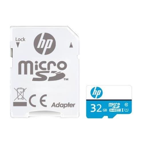 Tarjeta de Memoria MicroSD 32GB HP + Adaptador