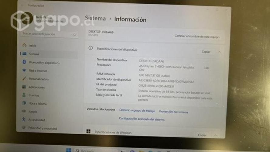 Notebook Gamer Dell G5 SE 5505