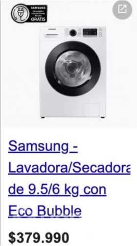 Lavadora secadora samsung