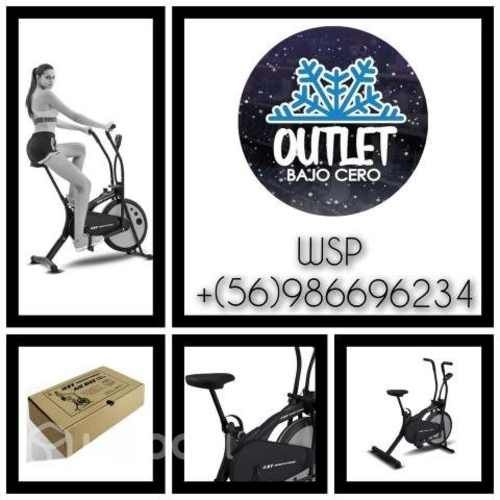 Bicicleta Estática Air Bike Doble Función Bodytone