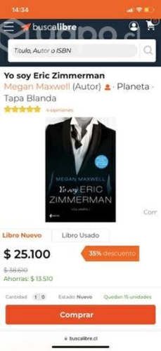 Libro yo soy eric zimmerman