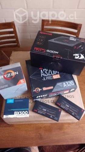 Pc Escritorio Ryzen 5 3400g/vega 11/ram 16 Gb/ssd