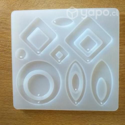 Set de moldes silicona para resina