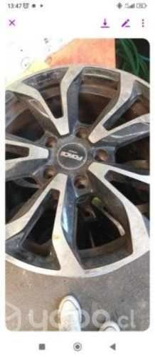 Llantas aro 15 aleacion desplazadas