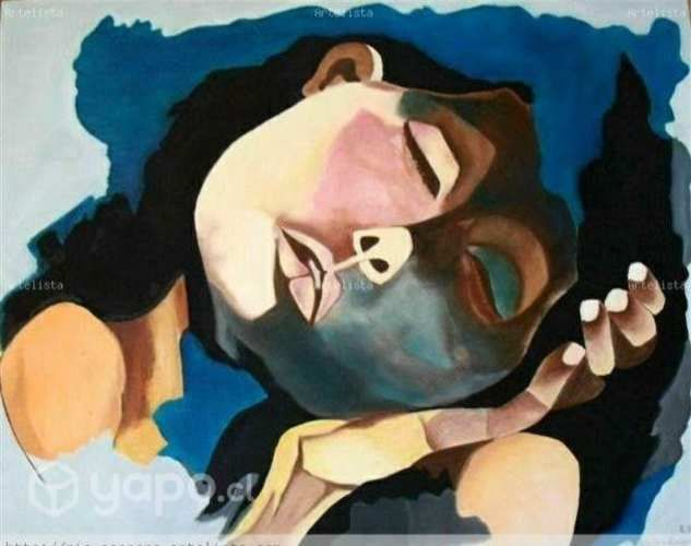 Reproduccion de obra de Guayasamin