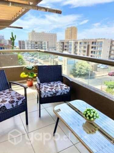 Arriendo depto amoblado sector playa chinchorro