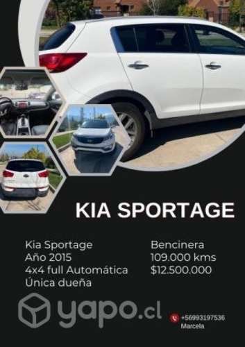 Impecable Kia Sportage 2015