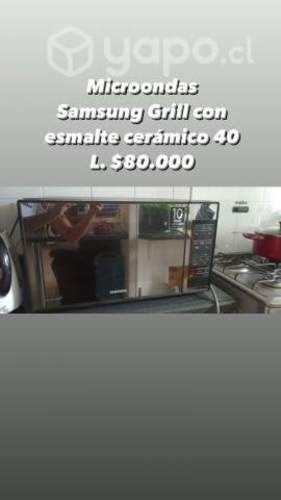Microondas samsung grill