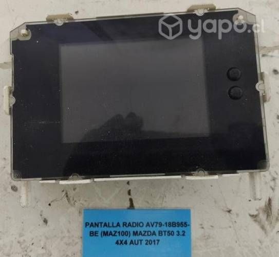 Pantalla Radio (MAZ100) Mazda BT