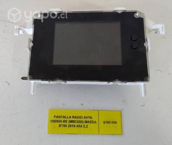 Pantalla Radio (MBC050) Mazda BT50 2019 2.2