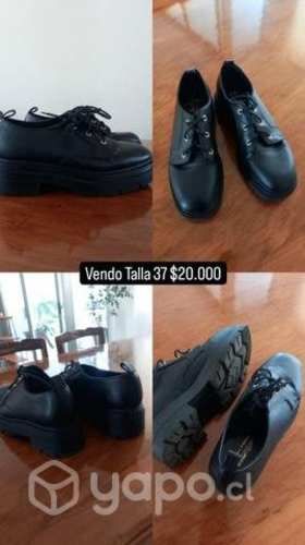 Zapatos negros talla 37