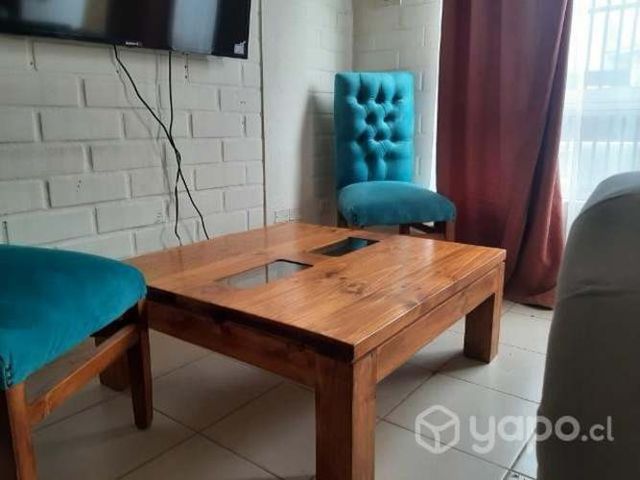 Mesa de Centro Pino de Oregon