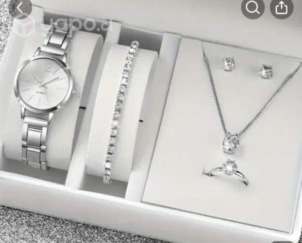 Conjunto reloj dama