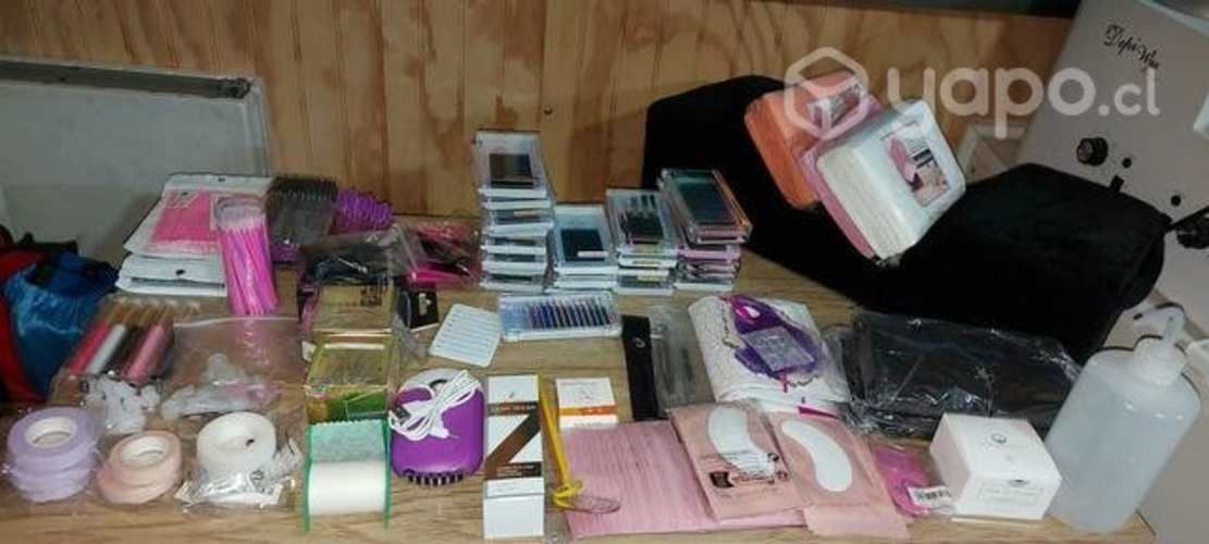 Pestañas y accesorios