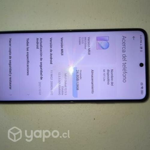 Teléfono Xiaomi 10T Lite