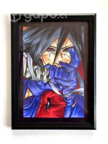 Cuadro madara naruto shippuden