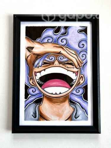 Cuadro luffy Gear 5 one piece