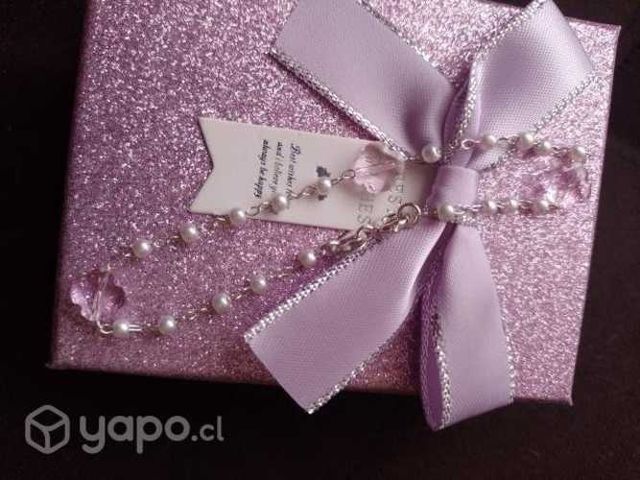 Hermosa pulsera plata 925