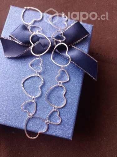 Hermosa pulsera plata 925