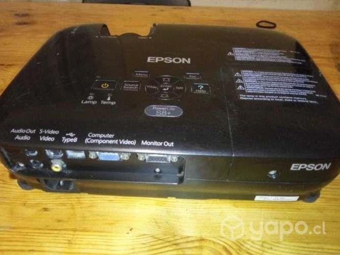 Proyector epson power lite s8