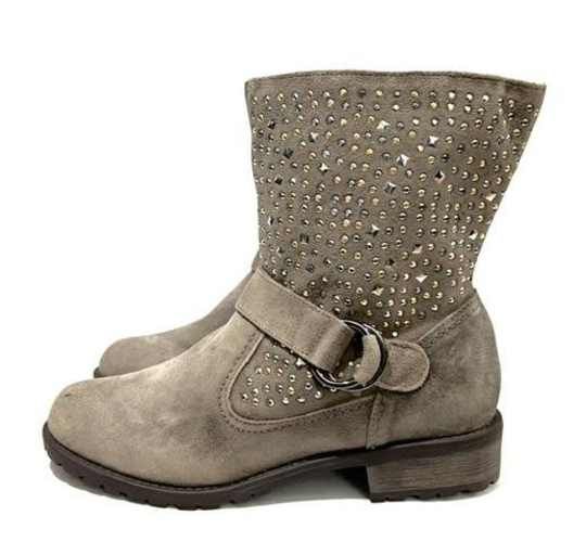 Botín Tacha 100% Cuero Reno Marca Via Marte N*37