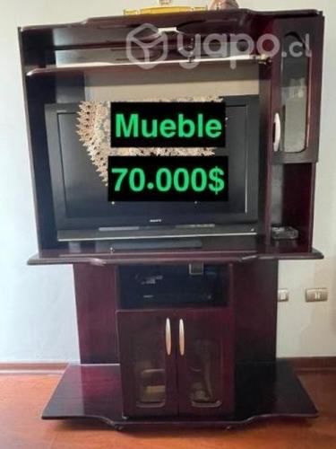 Mueble de tele , velador y respaldo de cama
