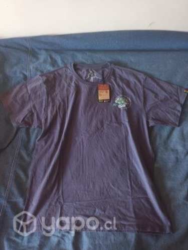 Polera Kaya Unite nueva XL azul oscuro