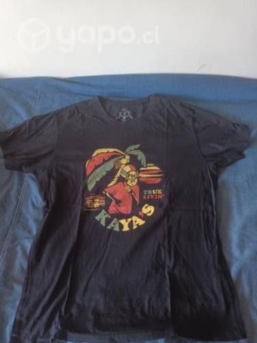 Polera Kaya Unite negra XXL