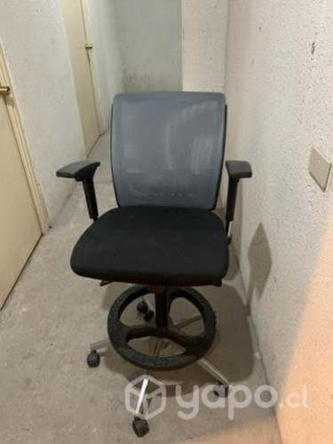 Silla escritorio negra