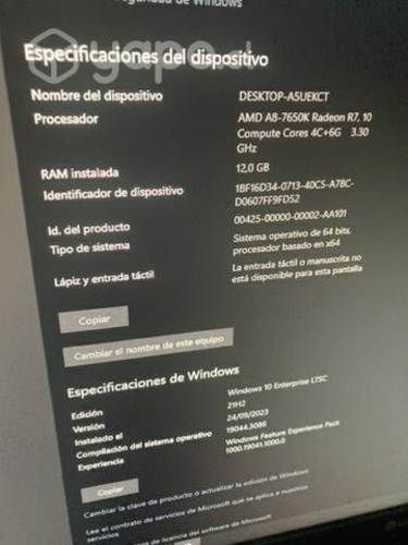 Mini pc de escritorio